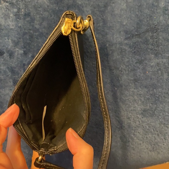 Like new Coach wristlet black - Picture 3 of 3